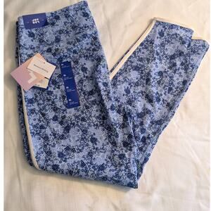 JoyLab Blue Floral Leggings XL